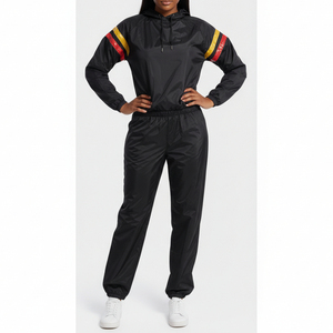 Trajes de Sauna Personalizados OEM, Traje de Sudoración Ligero de Cuerpo Completo para Hombres y Mujeres, Suministro al por Mayor para Fitness - Product Image 4