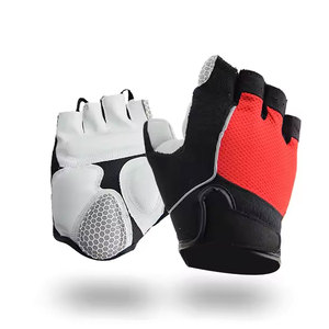 Premium Quality Cycling Gloves Anti Slip Shock Absorbing Padded Bicycle Biking Glove for Fitness Cycling <b>Training</b> Outdoor Sports - Product Image 1