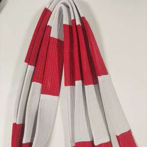 Ceinture de Kung Fu Rouge Brodé pour Moine Shaolin, Arts Martiaux Wushu, Karaté, Taekwondo, Écharpes pour Uniformes et Vêtements de Wing Chun - Product Image 2