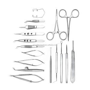 Juego de Instrumentos Oftálmicos de Primera Calidad A-1 VERITAS para Cirugía Manual de Cataratas, 17 Piezas |   Clip Hemolok Reutilizable para Uso Médico - Product Image 6