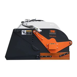 Spazzatrice a benna TMG PS72 da 72 pollici per skid steer, compatibile con motori da 45-75 HP, spazzole da 22 pollici di diametro, nuovo motore a flusso standard - Product Image 2