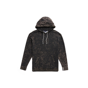 <b>Men's</b> Oversized Washed French Terry Hoodie Raglan Sleeve Solid Color Casual Autumn Wear 100% Cotton <b>Pullover</b> Sweatshirt - Product Image 6