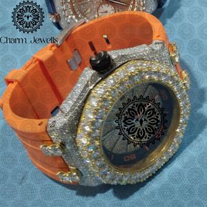 นาฬิกาข้อมือผู้ชาย Charm Luxury ขนาด 40 มม. ระบบอนาล็อก กลไกจักรกล ประดับเพชร สายสแตนเลส หน้าปัดเรืองแสง กระจกเรืองแสง ออโตเมติก - Product Image 3