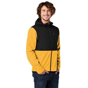 Chaqueta polar Softshell para hombre para invierno otoño cuello levantado impermeable a prueba de viento transpirable logotipo personalizado cálido para escalar - Product Image 6