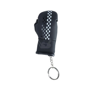 Porte-clés mini-gants de boxe personnalisés en cuir PU de haute qualité avec logo sur mesure – Accessoire d'équipement d'arts martiaux - Product Image 1