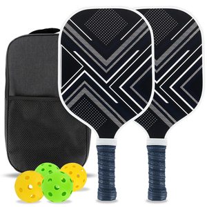 SOFT Grip Pickleball Paddle Carbon Fiber Face Lightweight <b>Frame</b> Enhanced Touch Excellent Balance Precision Spin - Product Image 5