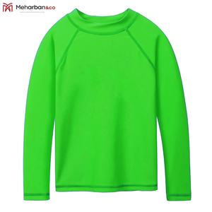 Protège-éruptions cutanées multicolores solides à manches longues pour hommes, nouveau, personnalisé, col ras du cou, Logo et conception, MMA, protection contre l'éruption cutanée, 2023 - Product Image 3