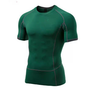 Nueva Llegada: Camisetas Rash Guard de Alta Calidad para Gimnasio, Yoga y Fitness, con Logotipo Personalizado, Camisetas Rash Guard para Hombre con Estampado Personalizado - Product Image 5