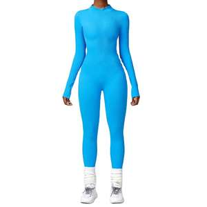 Monos de yoga en oferta: monos de yoga personalizados para mujer, monos moldeadores de talla grande, monos de algodón para correr y hacer ejercicio. - Product Image 6