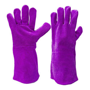 Gants de soudure en cuir de vachette de qualité supérieure, résistants à la chaleur et aux étincelles, pour travaux lourds et barbecue - Product Image 6