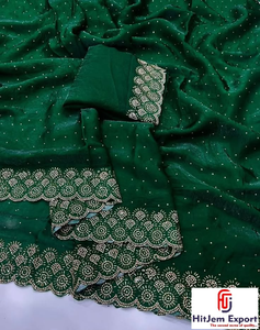 Hot Fix Rhinestone Crystal Mesh Fabric Custom Luxury Garment Fabric 70 GSM Eco Friendly OEM ODM Customized Custom Fashion Fabric - Product Image 3