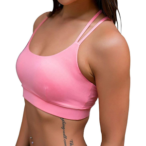 Women Gym Sports <b>Bra</b> <b>Stretch</b> Comfortable Breathable Nylon Spandex Apparel OEM Custom Manufacturing Service Available - Product Image 1