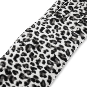 Gants d'hiver chauds pour femmes, imprimé léopard, en polaire, compatibles écran tactile, en microfleece thermique, pour la conduite, avec patch en cuir PU sur la paume - Product Image 5