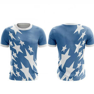 T-shirts pour hommes personnalisés en gros, imprimés numériquement, 100 % coton, différents styles et grammages, pour la vente en ligne - Product Image 1