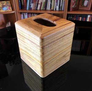 Handmade Natural Acacia Teak Wood Solid Tissue Box Cover Handcrafted Durable Eco-Friendly Multi-Purpose <b>Organizer</b> - Product Image 6