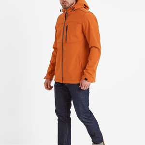 Chaqueta Cortavientos Impermeable para Hombre, Transpirable, Cómoda, con Forro Polar, Chaqueta Softshell para Exteriores - Product Image 6
