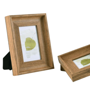 Hand-Carved Mango Wood Photo <b>Frame</b> Eco-Friendly Boho Palm Leaf <b>Picture</b> <b>Frame</b> for Tabletop Home Decor Custom Logo In Best Price - Product Image 4