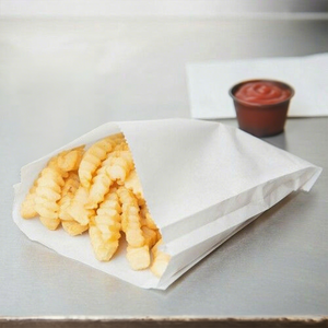 Custom Eco-friendly Biodegradable Disposable Personalized Wax UV Coated Grease Oil Proof French Fries Burger Donut Paper Bread - Product Image 3