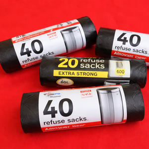 ถุงขยะพลาสติก HDPE สีต่างๆ แบบม้วน ผลิตตามสั่ง สำหรับโรงแรม ถุงขยะย่อยสลายได้ - Product Image 1