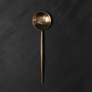 Rose Gold PVD coated <b>Flatware</b> Set of 4 Cutlery Spoon Fork Knife Plain Elegant Design Perfect Restaurant Hotel And Home Use - Product Image 6