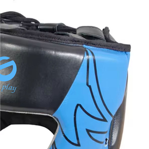 Protège-tête de boxe professionnel léger en cuir PU, durable, avec fermeture auto-agrippante réglable, respectueux de l'environnement - Product Image 5