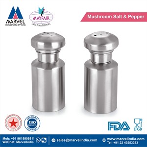 Sal y pimienta de seta de acero inoxidable - Product Image 2