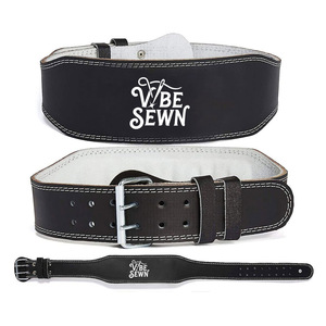 Ceinture de musculation unisexe en cuir de vachette, réglable, avec boucle de maintien, douce, respirante, protection professionnelle pour la force athlétique en salle de sport - Product Image 1