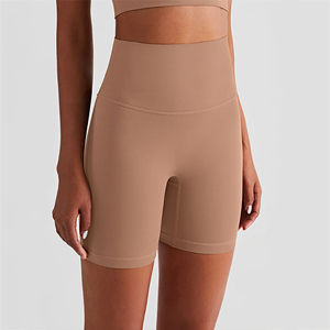 Shorts cyclistes taille haute populaires pour femmes, extensibles, respirants, pour fitness, entraînement, gym, yoga, course à pied et cyclisme, avec jupe intégrée - Product Image 3