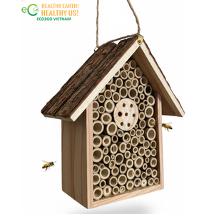 Tubos de Anidación de Bambú Natural para Abejas, Tubos de Repuesto para Hoteles de Abejas y Otras Casas para Insectos Polinizadores ECO2GO VIETNAM - Product Image 6