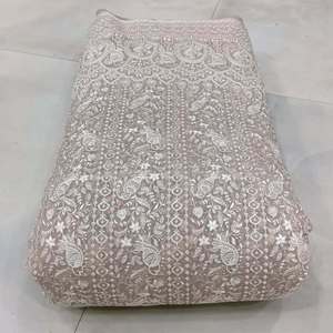 Tissu brodé malté, tissu brodé en gros, tissu dentelle, tissu à sequins, tissu pour vêtements, tissu pour confection, approvisionnement mondial à l'exportation - Product Image 2