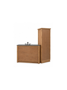 Solid Wood <b>Bathroom</b> <b>Cabinet</b> with Storage Space and Drawers, Modern Vanity Furniture for Home Hotel Apartment Villa - Product Image 5