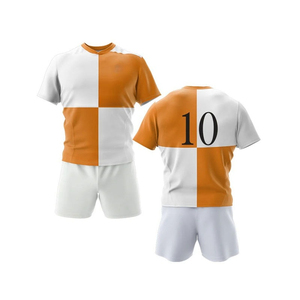 Uniformes de Rugby de Secado Rápido con Impresión por Sublimación Personalizada, Logotipos Personalizados, Uniforme con Logotipo Privado, Uniforme de Rugby OEM ODM - Product Image 2