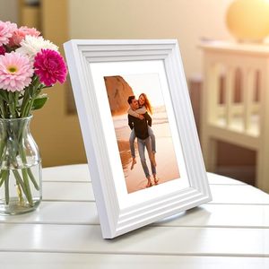 Marco de Fotos de Madera para Parejas - Romántico, de Madera Maciza, Hecho a Mano, Diseño Moderno Vintage, para Montar en la Pared o de Sobremesa - Product Image 6