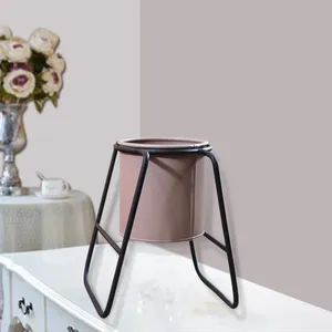 Soporte Moderno para Plantas de Metal con Acabado en Polvo para Uso en Interiores, Soporte de Escritorio para Plantas, Estilo Minimalista - Product Image 1