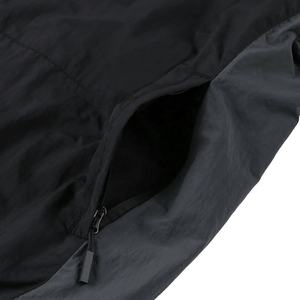 Veste coupe-vent pour homme grande taille en polyester avec doublure en mesh, respirante, épaisse, en nylon, coupe-vent, à blocs de couleur - Product Image 5