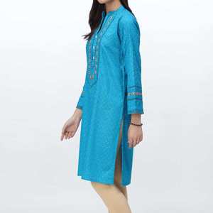 ชุดเดรสงานพรอมชิกันคาริปักลายเสื้อ PS4079ปักลายประณีต1ชิ้น - Product Image 2