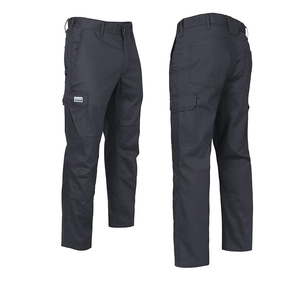 Custom EN/CE Certified Plus Size Flame Resistant 100% Cotton <b>Cargo</b> <b>Work</b> <b>Pants</b> Men 6 Pocket Double Reinforced Knees Welding PPE - Product Image 4