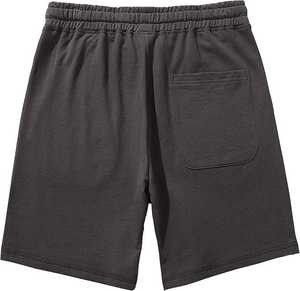 Shorts décontractés en molleton de coton de haute qualité, personnalisés, style streetwear, respirants, séchage rapide, manches courtes, taille mi-haute élastique, fabriqués au Pakistan - Product Image 2