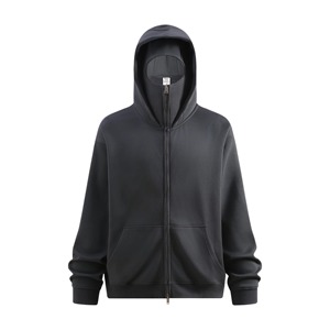 Custom Printed Hoodie Wholesale Heavyweight Cotton Blend Fleece Pullover Unisex Streetwear Logo Embroidery Bulk - Product Image 5