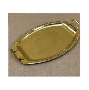 ถาดเสิร์ฟอาหารพรีเมียม สแตนเลสสตีล ผิวเงา - Product Image 4