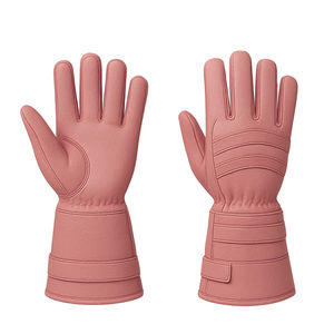 Gants de sécurité en cuir ignifuges, doublure épaisse, résistance à l'usure, perméabilité à l'humidité, fonction de protection - Product Image 1