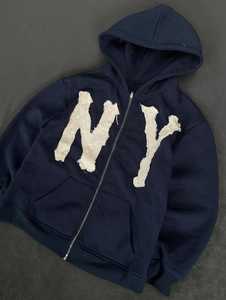 Sudadera con Capucha de Algodón Grueso para Hombre y Mujer, Sudadera Holgada de Felpa, con Logotipo Personalizado - Product Image 1