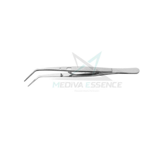 Pince chirurgicale manuelle en acier inoxydable pour équipement dentaire, 14 cm, courbée, régulière, pour pansements, certifiée CE Classe II - Product Image 5