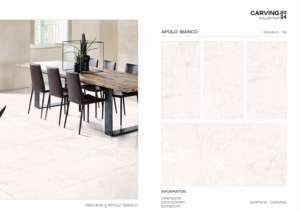 Azulejo de Porcelana Tallado de Alta Gama 600x1200, Formato Grande, Superficie Texturizada Premium, para Paredes y Pisos, Uso Interior y Exterior Moderno - Product Image 3