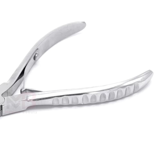 Pinzas Profesionales de Acero Inoxidable de Grado Quirúrgico para Extensiones de Cabello, Herramienta de Punta Plana de 2 Orificios para Instalación y Extracción, Uso Comercial - Product Image 4