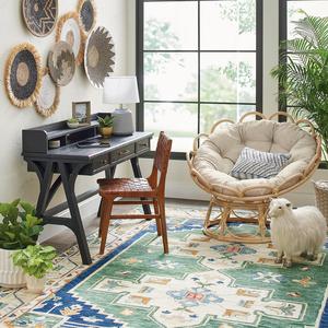 Wholesale Wicker Papasan Outdoor Lounge Relaxing Chair Natural Rattan Papasans with Mattress Factory Price - Product Image 2