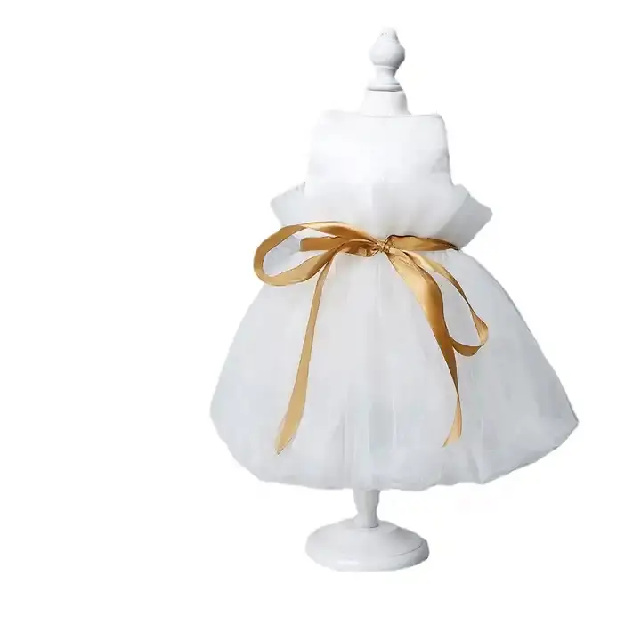 Bán buôn Chất lượng cao Công Chúa Dog Wedding Dresses Puppy sản phẩm Pet trang phục