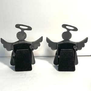 Handmade Tabletop Novelty Shape Aluminum Material Metal Angel Photo <b>Frame</b> Vertical - Product Image 3