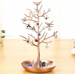 Luxury Tabletop Jewelry Organizer Metal Stand <b>Earring</b> <b>Holder</b> Rack Necklace Storage Display for Modern Home and Gift Collection - Product Image 4