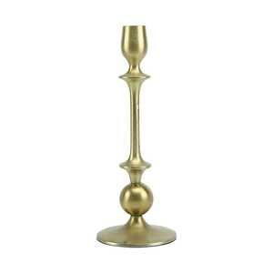 Candelabro Elegante para Decoración de Mesa de Boda con Vela Cónica y Arreglo Floral - Product Image 6